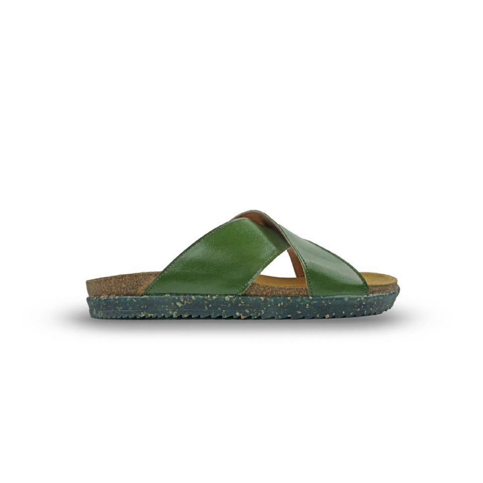 Cactus Leather Sandals Recycled Cork