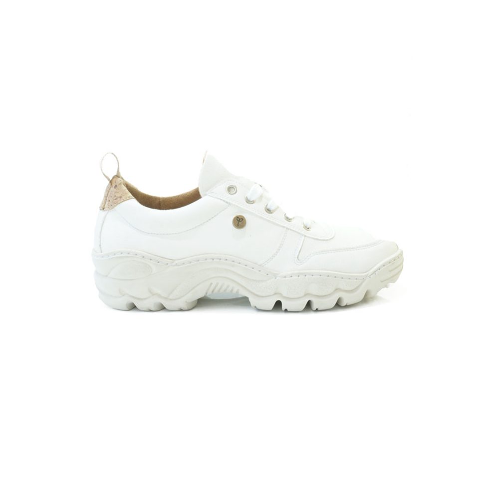 Private label white chunky shoes