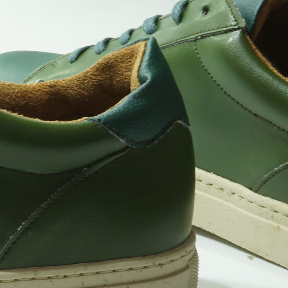 Green Cactus Leather Shoes Vera Cruz