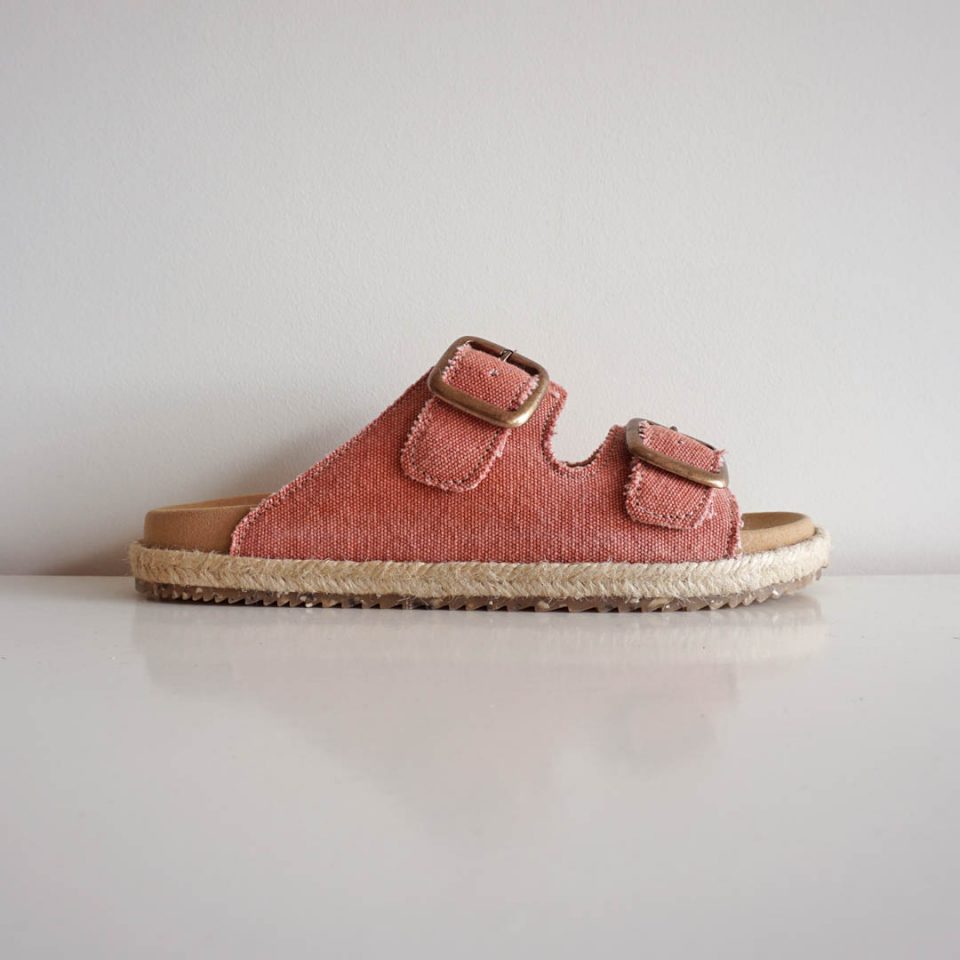 Organic cotton sandals