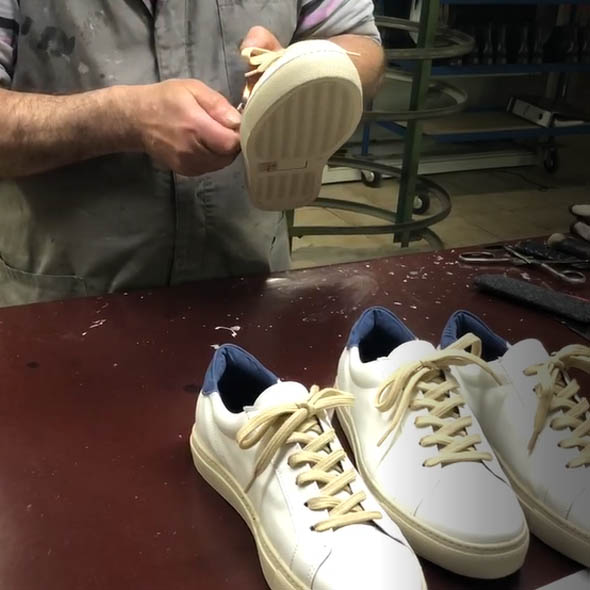Shoe making handwork