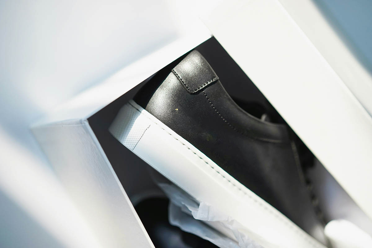 Shoe factory Portugal Black sneakers
